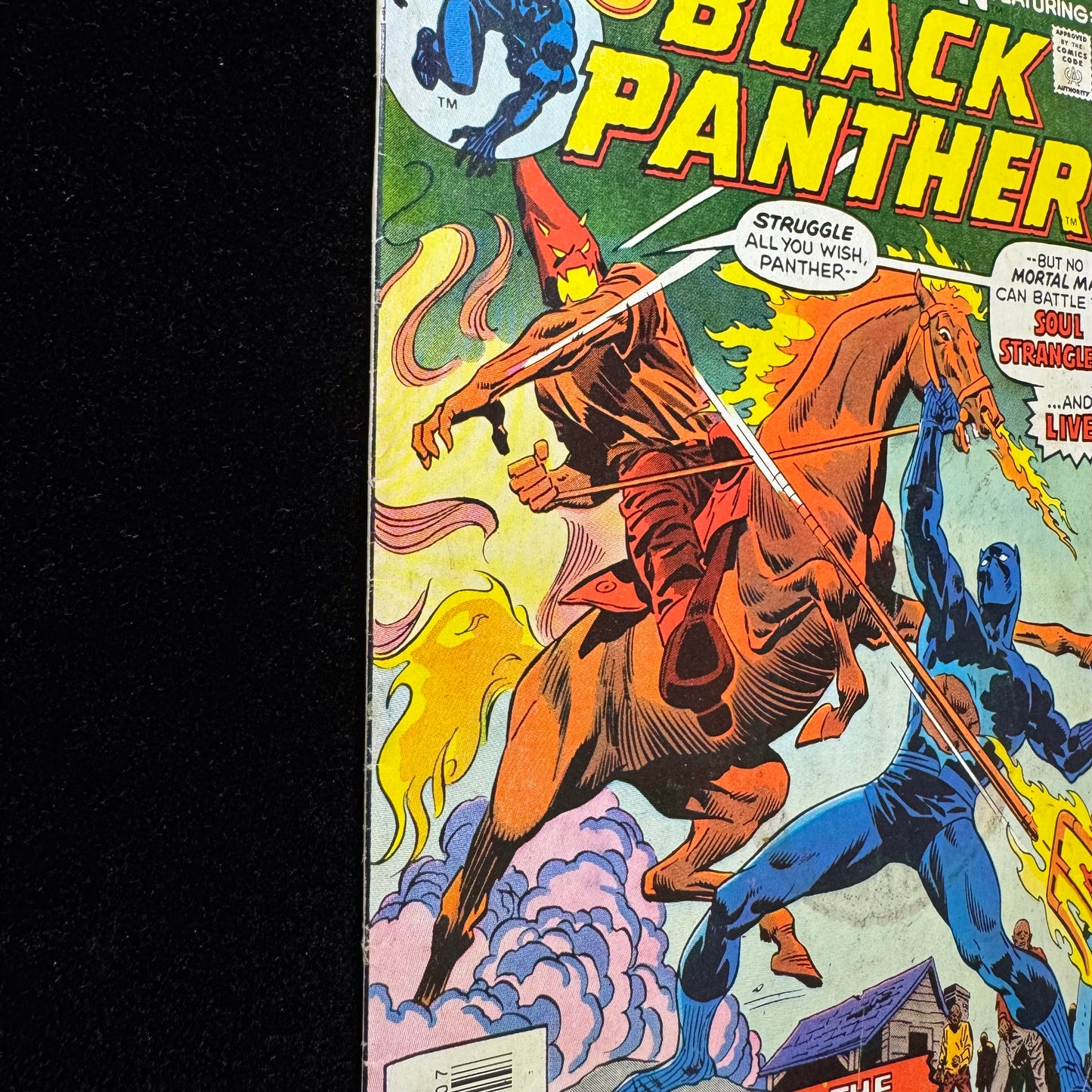 Jungle Action 22 - 1st App Of Soul Strangler - Bronze Age Marvel Comics 1976