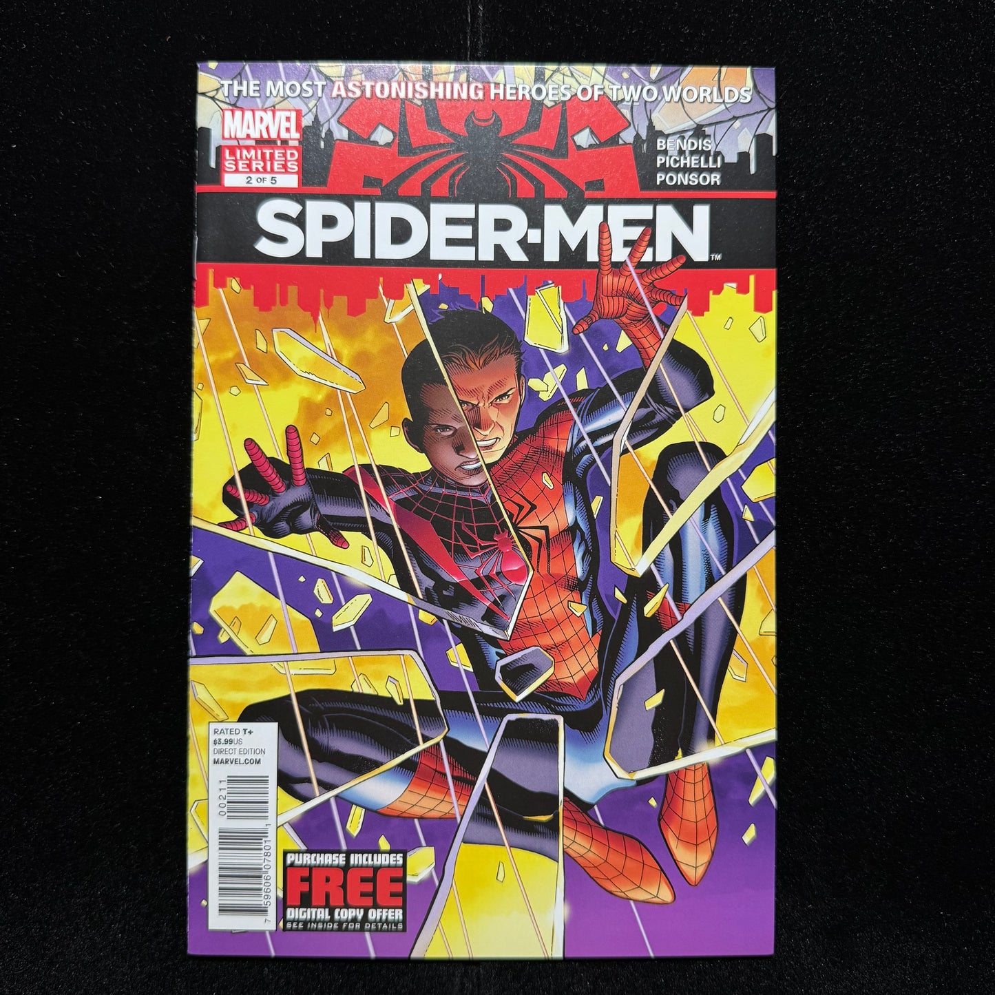 Spider-Men 2 - First Battle Of Peter Parker Vs Miles Morales - Modern Age 2012