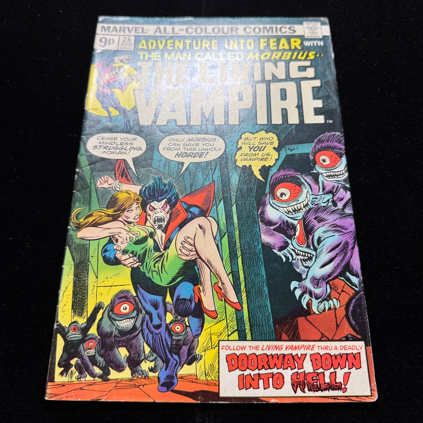 Adventure Into Fear 28 - Bronze Age Marvel Comics 1975
