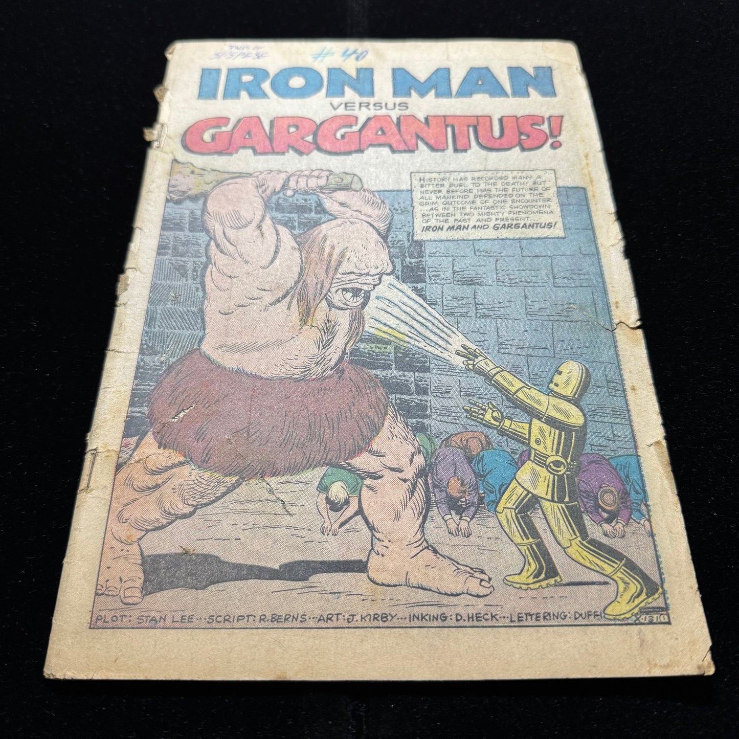 Tales Of Suspense 40 - 2nd Appearance Of Iron Man - Silver Age Marvel Comics 1963