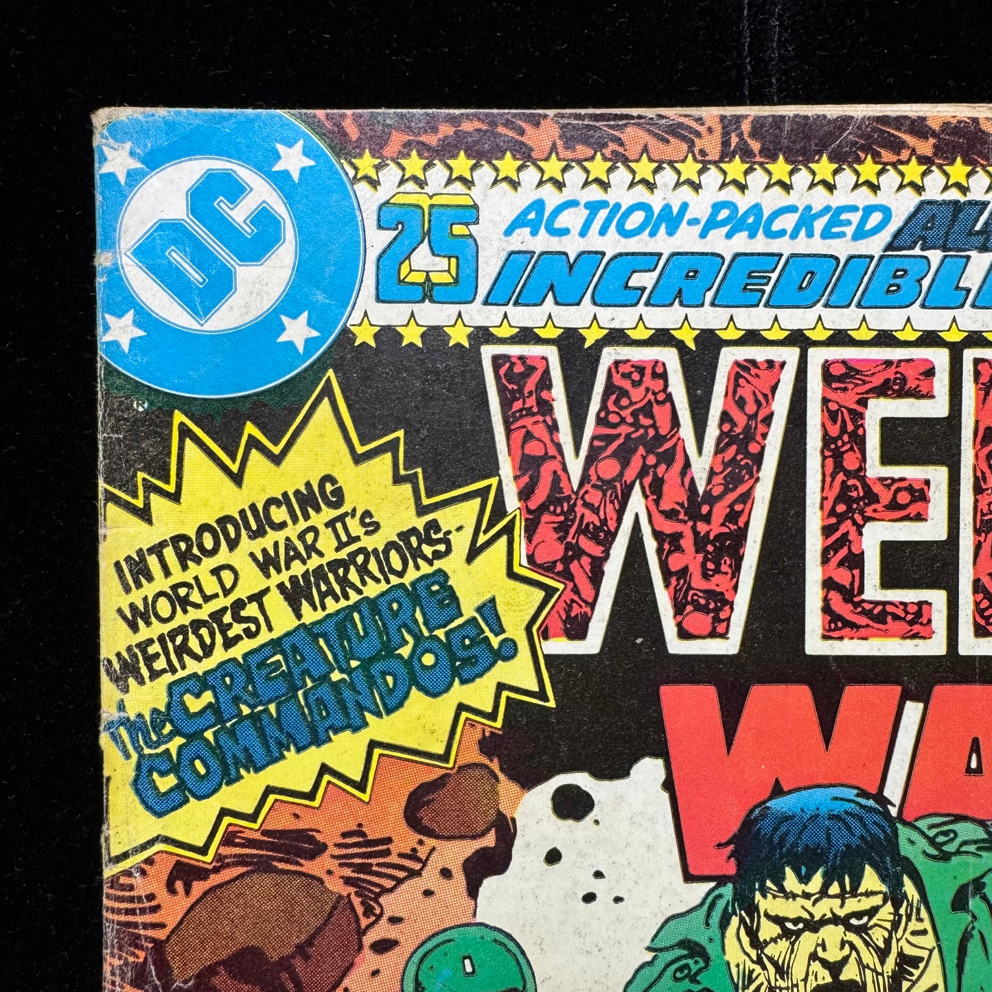 Weird War Tales 93 - 1st App Of Creature Commandos - Bronze Age Dc Comics 1980