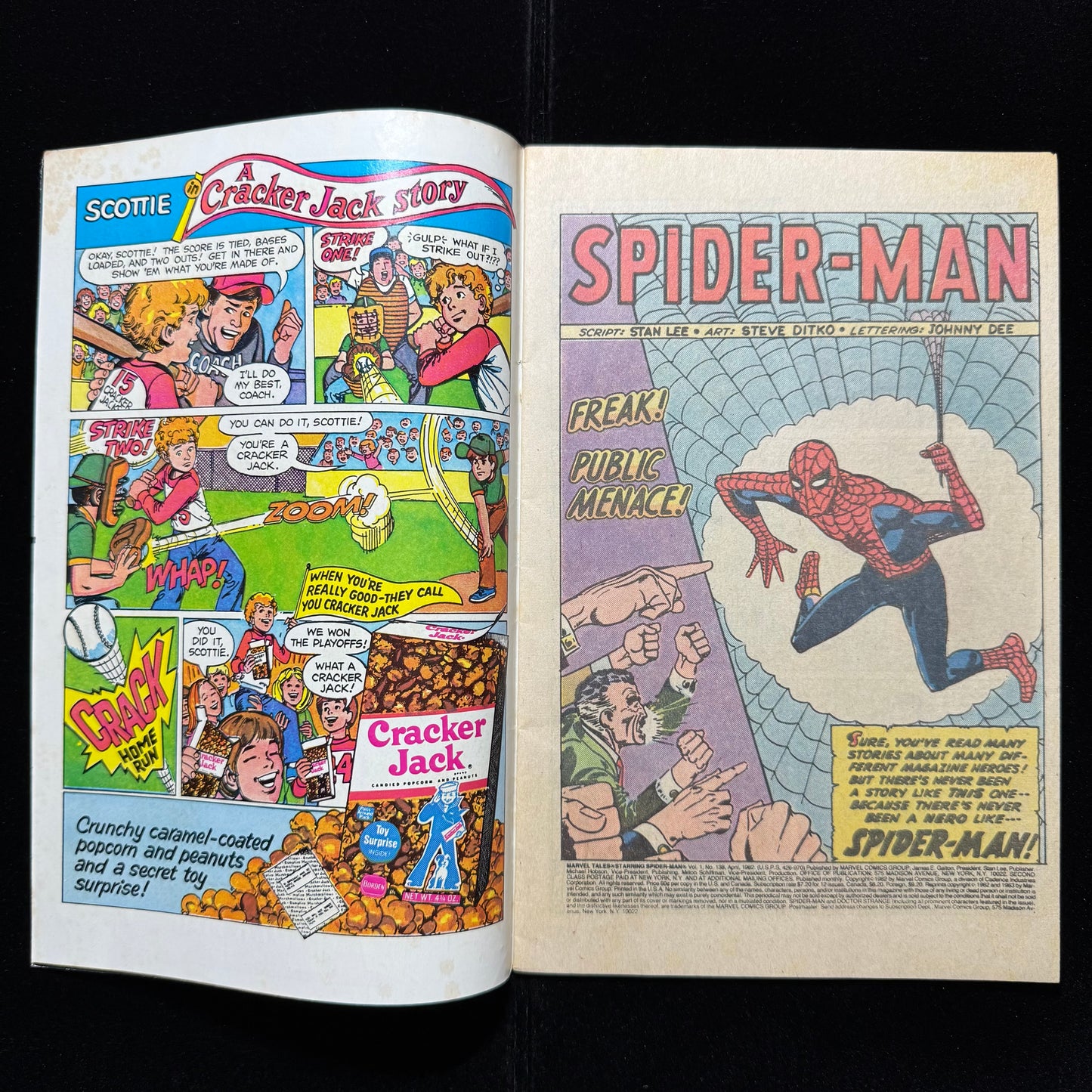 Marvel Tales 138 - Reprints Amazing Spider-Man 1 - Bronze Age Marvel Comics 1982