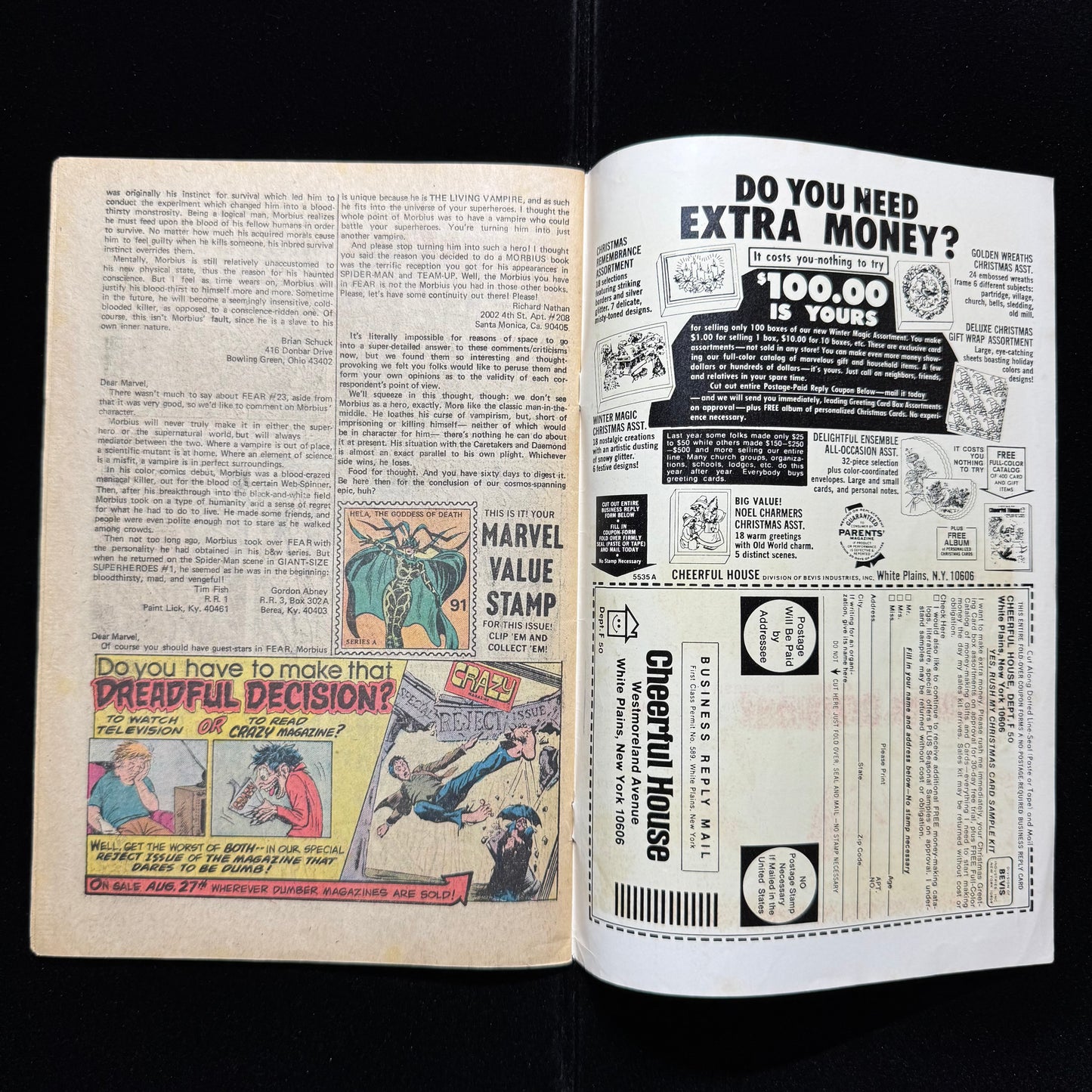 Adventure Into Fear 25 - Bronze Age Marvel Comics 1974