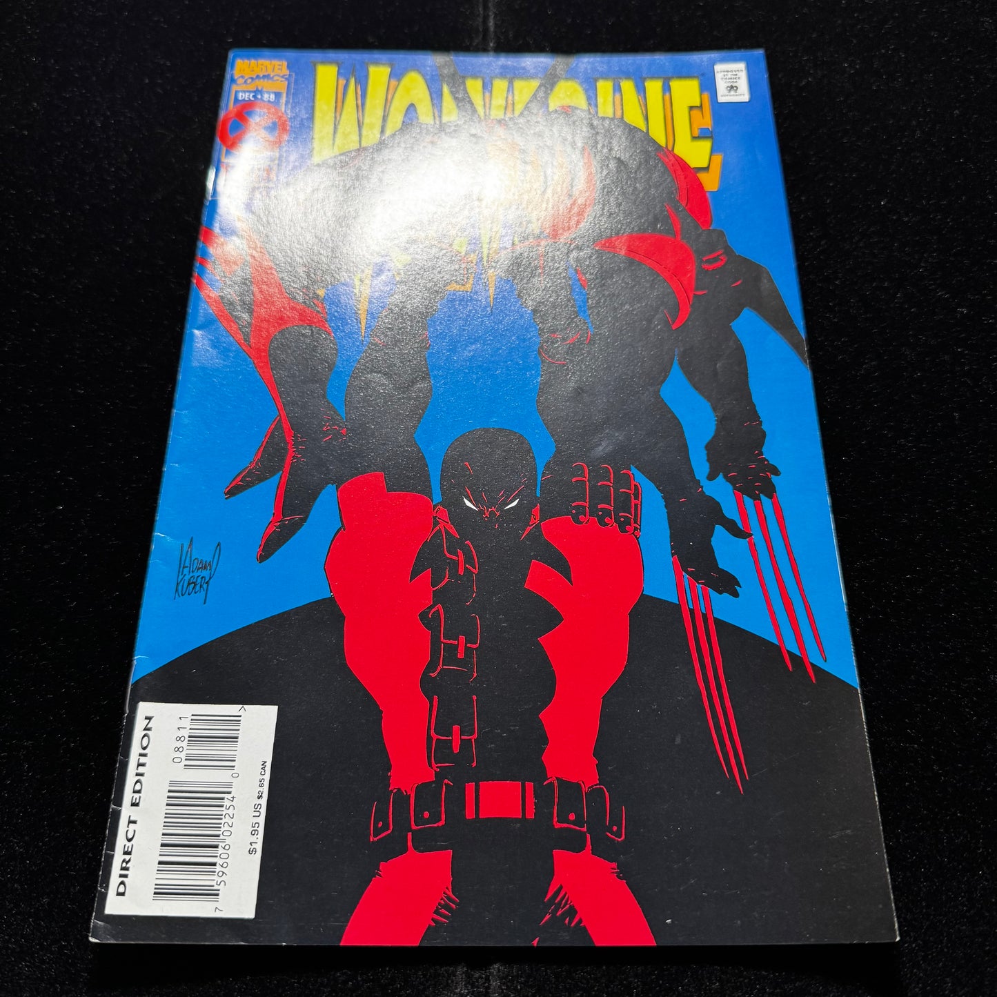 Wolverine 88 - Deluxe Edition 1st Wolverine Vs Deadpool - Modern Age Marvel 1994