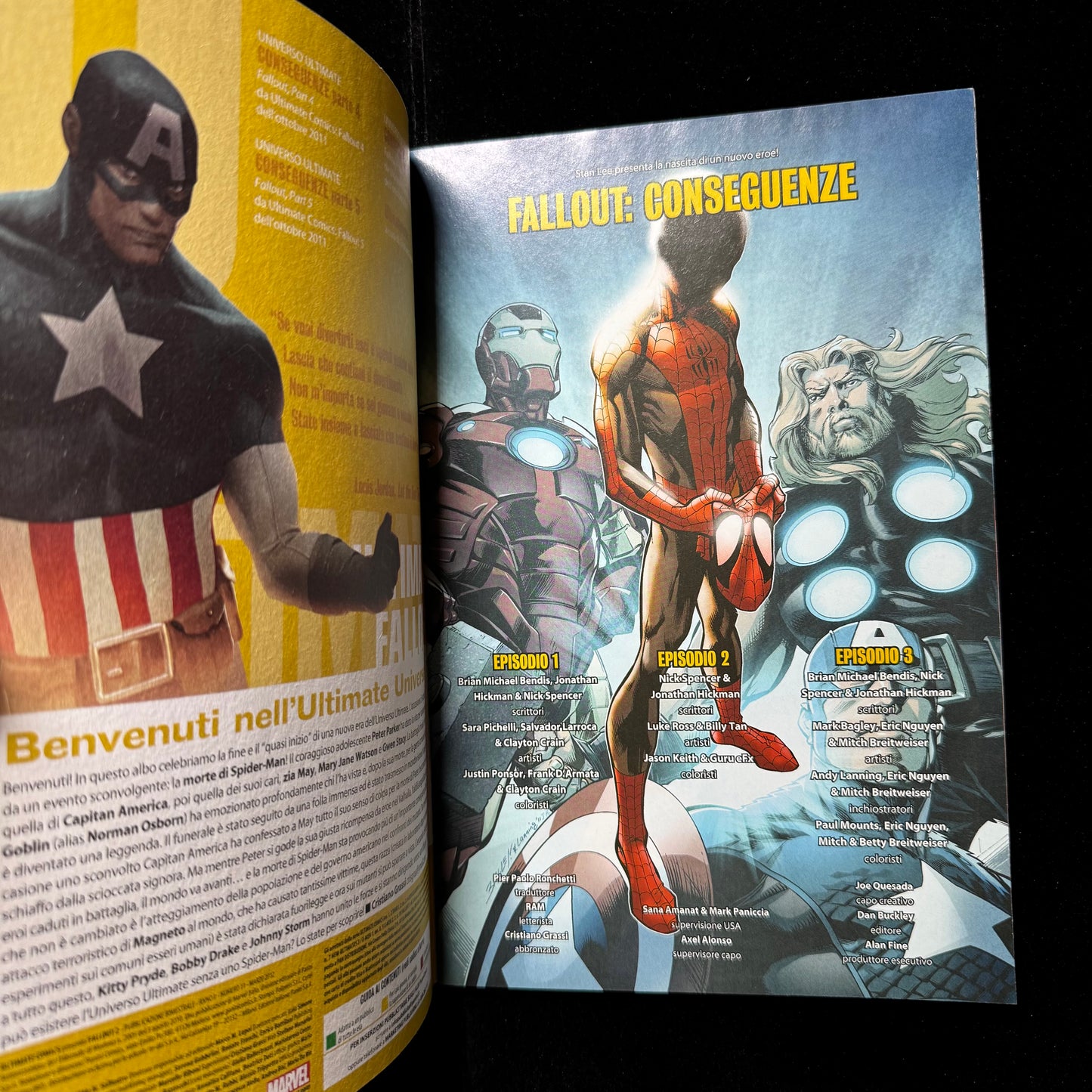 Ultimate Fallout 4 - 1:25 Diurdjevic Variant - Italian Edition - Modern Age Panini/ Marvel Comics 2012