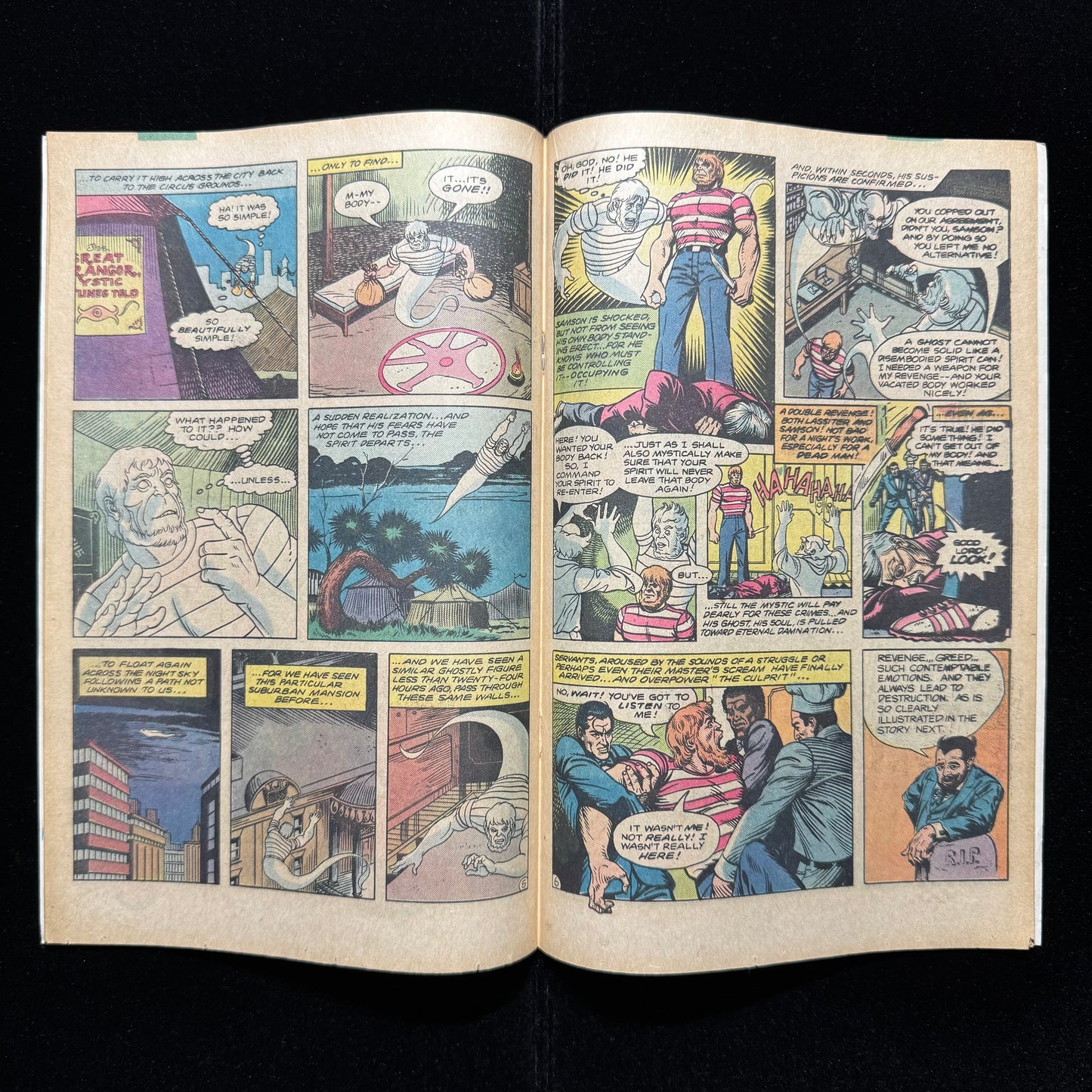 Secret Of Haunted House 42 - Joe Kubert Skull Cover - Bronze Age Dc Comics 1981