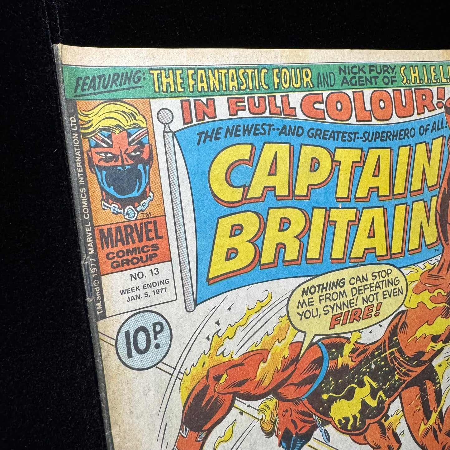 Captain Britain 13 - Bronze Age Marvel Comics 1977