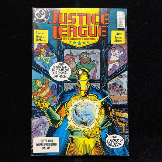 Justice League International 15 - Copper Age Dc Comics 1988