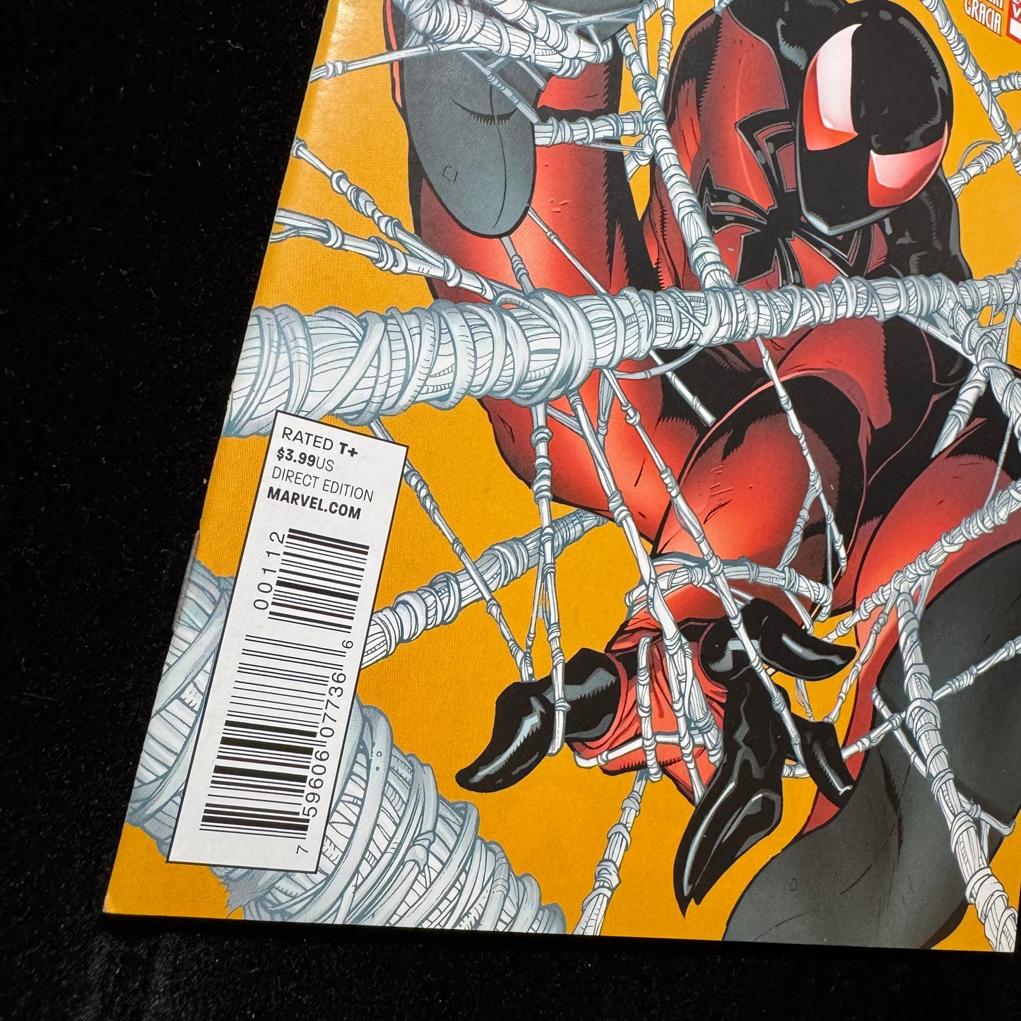 Scarlet Spider 1 - 2nd Print Variant - Modern Age Marvel Comics 2012