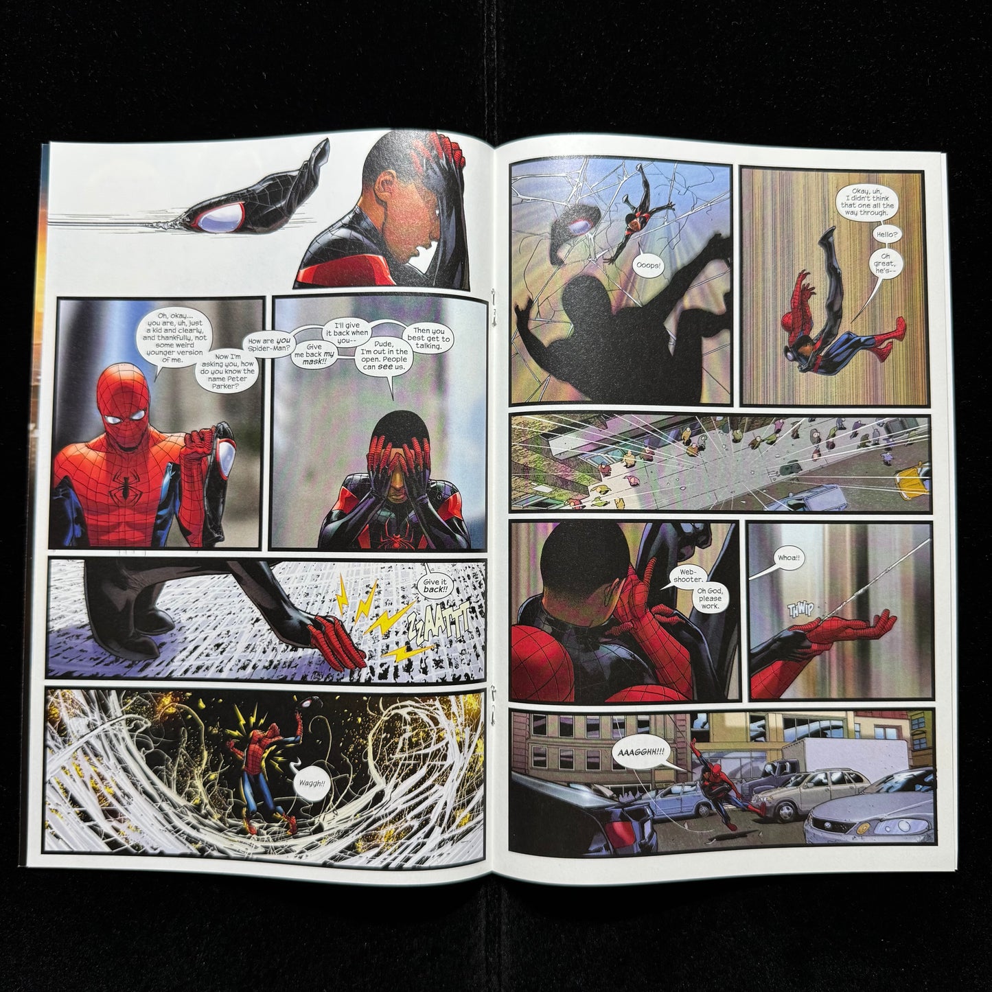 Spider-Men 2 - First Battle Of Peter Parker Vs Miles Morales - Modern Age 2012