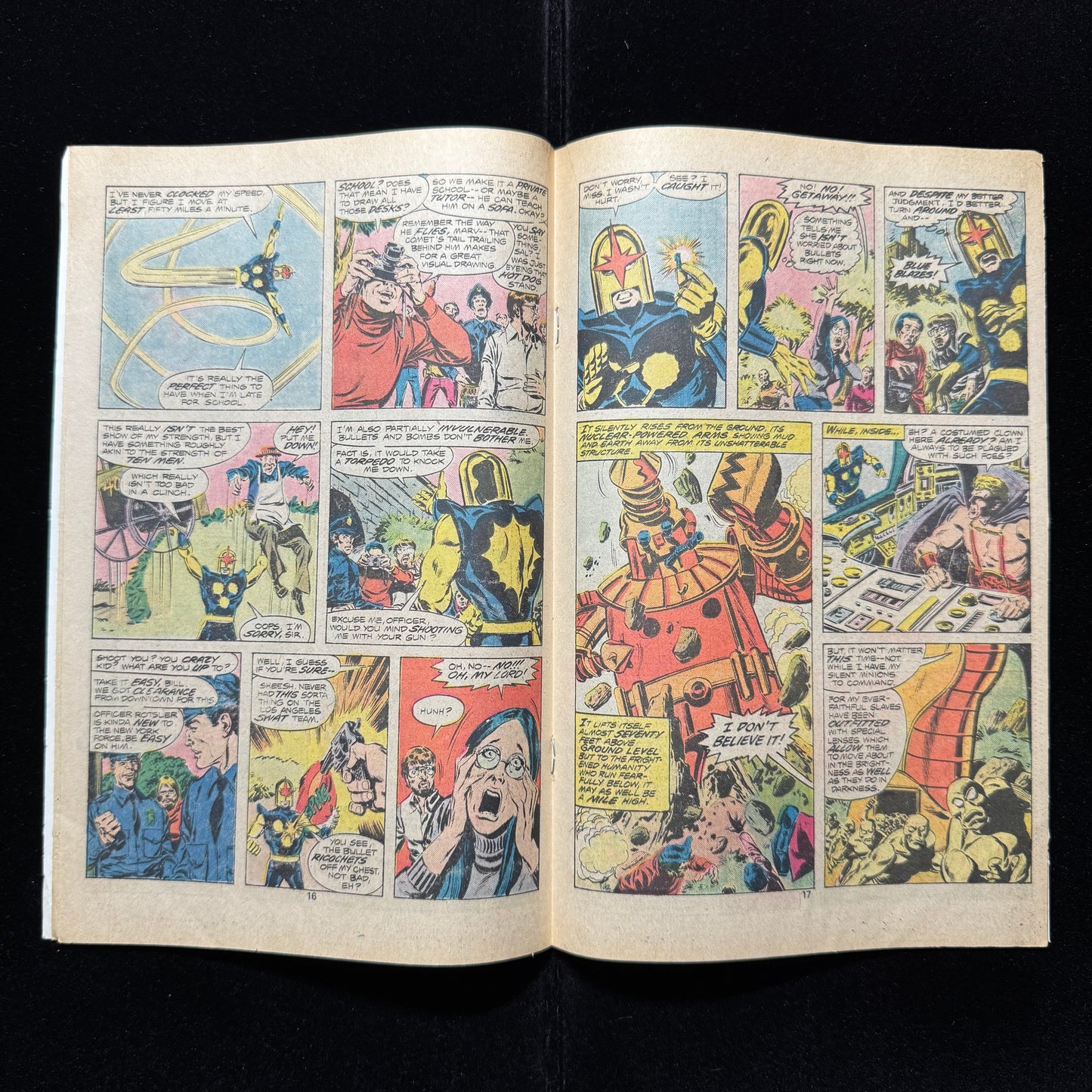 Nova 5 - Bronze Age Marvel Comics 1977