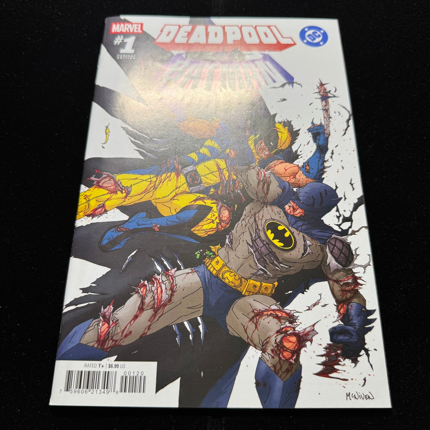 Deadpool/Batman 1 - McNivan 1:25 Variant - Modern Age Marvel Comics 2025