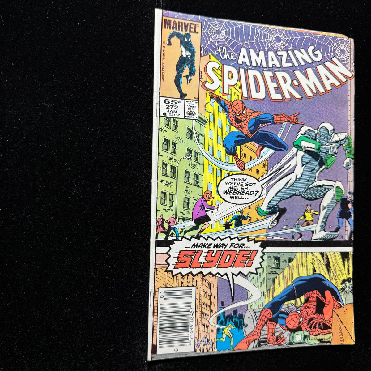Amazing Spider-Man 272 - Newsstand Edition - Copper Age Marvel Comics 1986