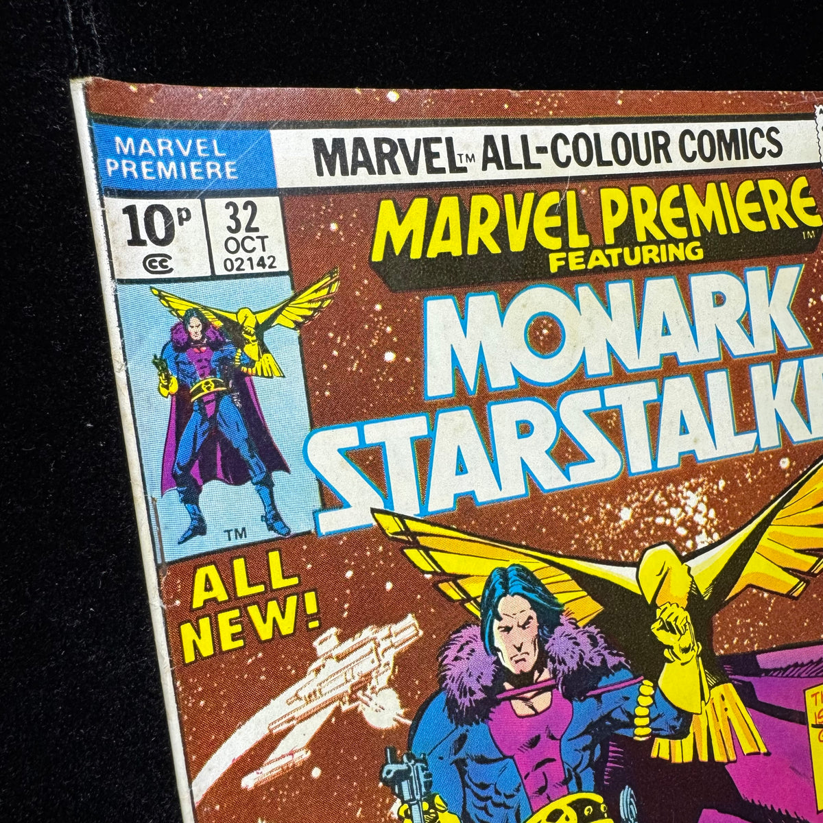 Marvel Premiere 32 - 1st App Monark Starstalker - Bronze Age Marvel Comics 1976