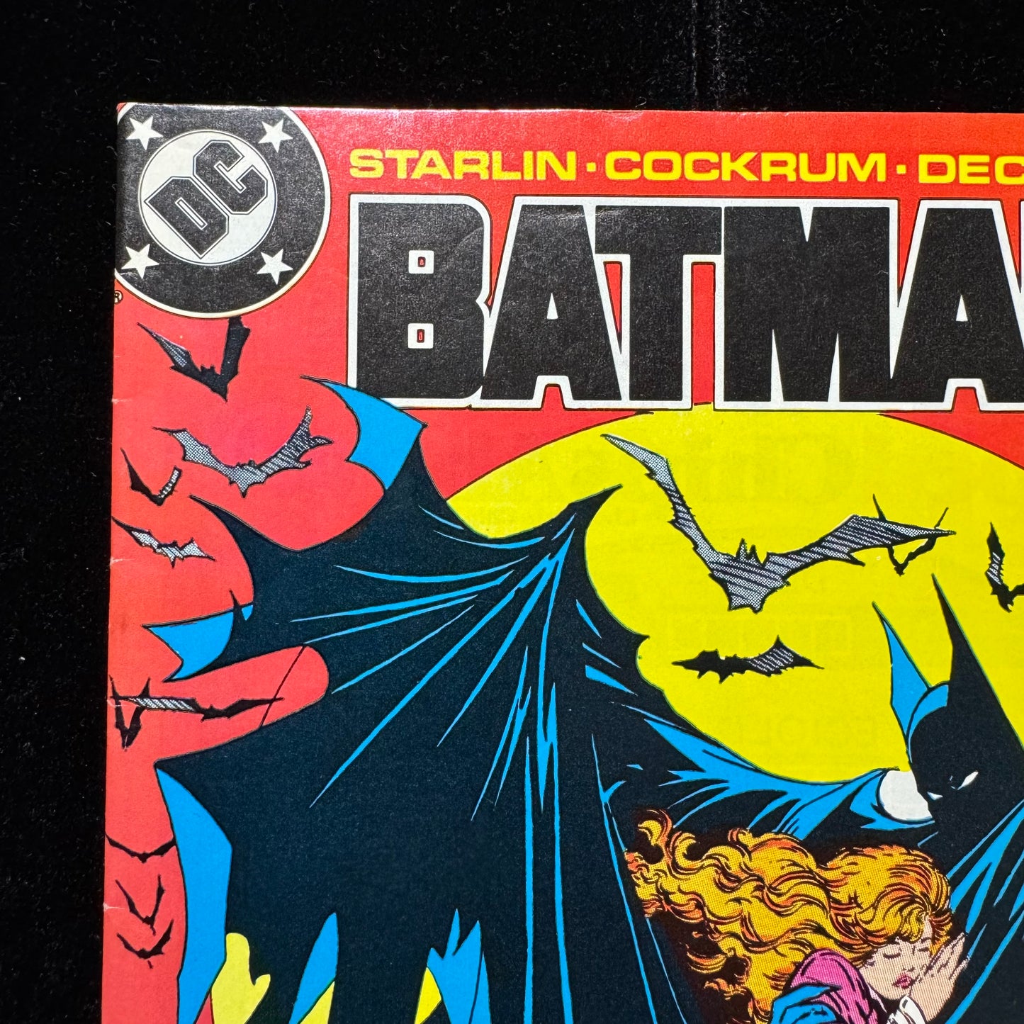 Batman 423 - Iconic Cover Art By Todd McFarlane - Copper Age Dc Comics 1988
