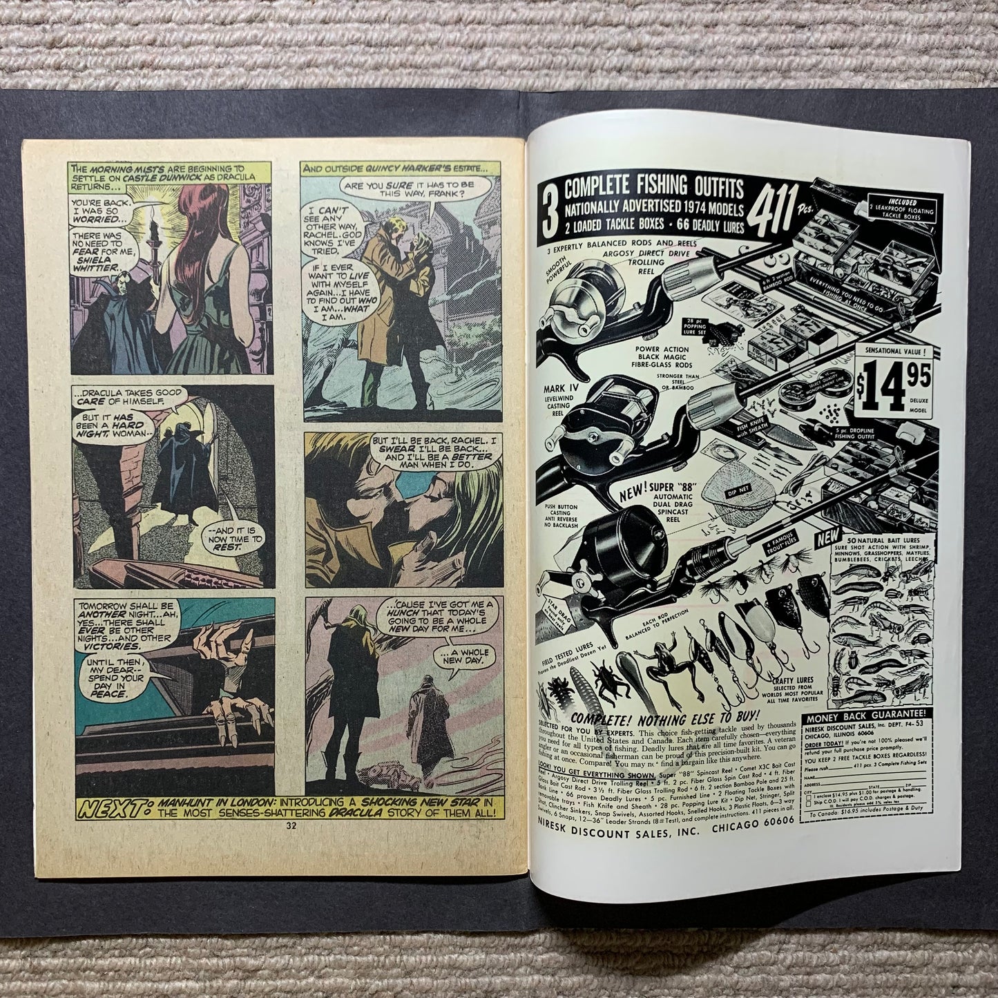 Tomb of Dracula 24/ Bronze Age marvel comics 1974