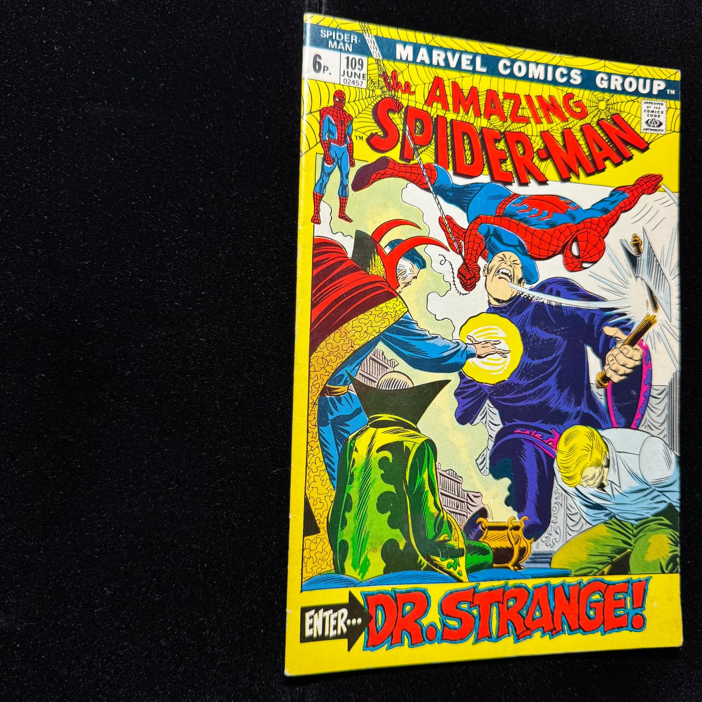 Amazing Spider-Man 109 - Bronze Age Marvel Comics 1972