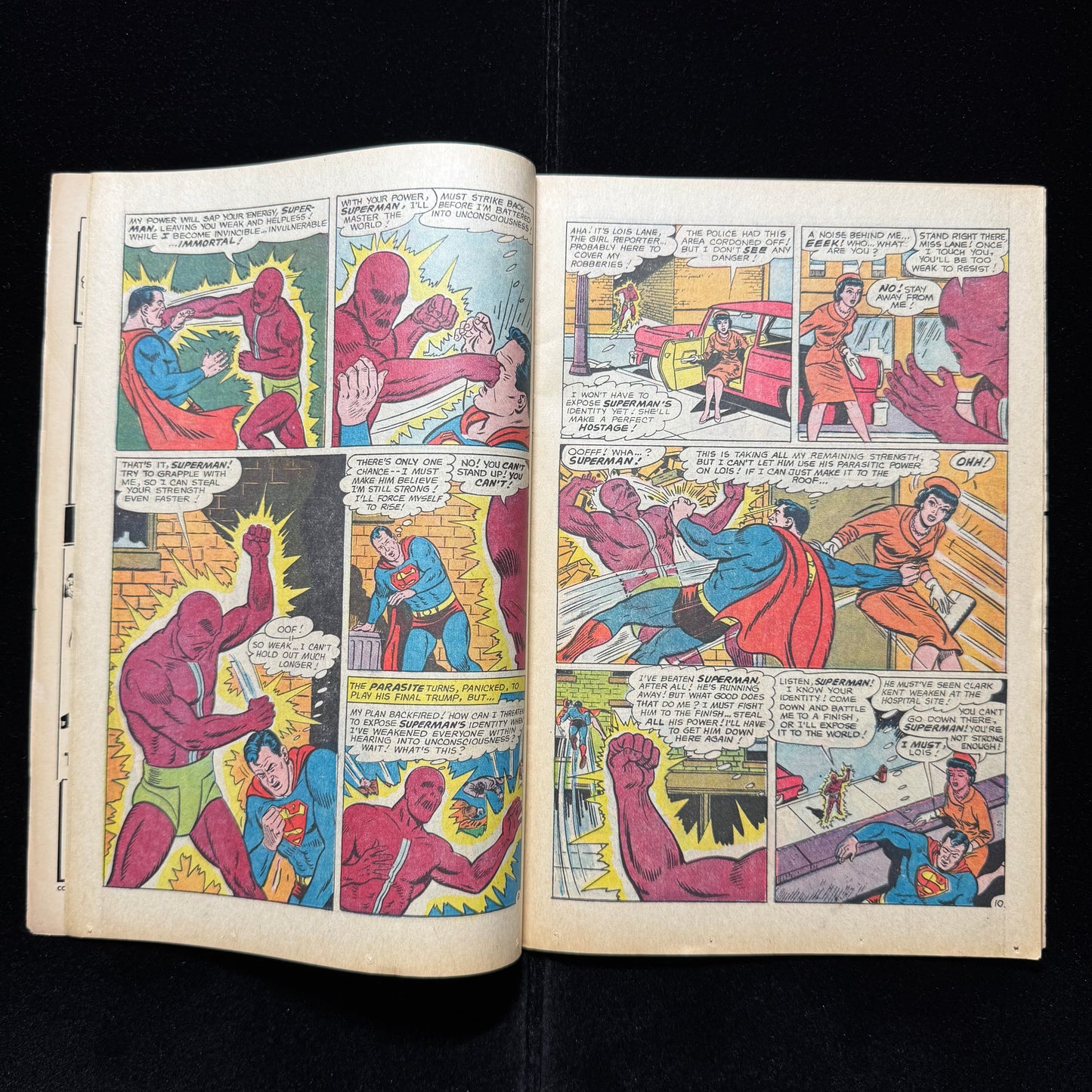 Action Comics 340 - 1st Appearance Of Parasite - Silver Age Dc Comics 1966