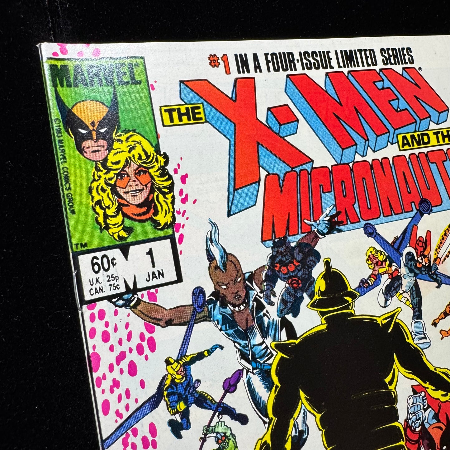 X-Men And The Micronauts 1 - Copper Age Marvel Comics 1984