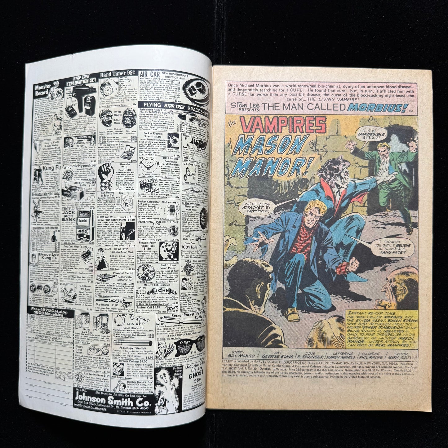 Adventure Into Fear 30 - Bronze Age Marvel Comics 1975