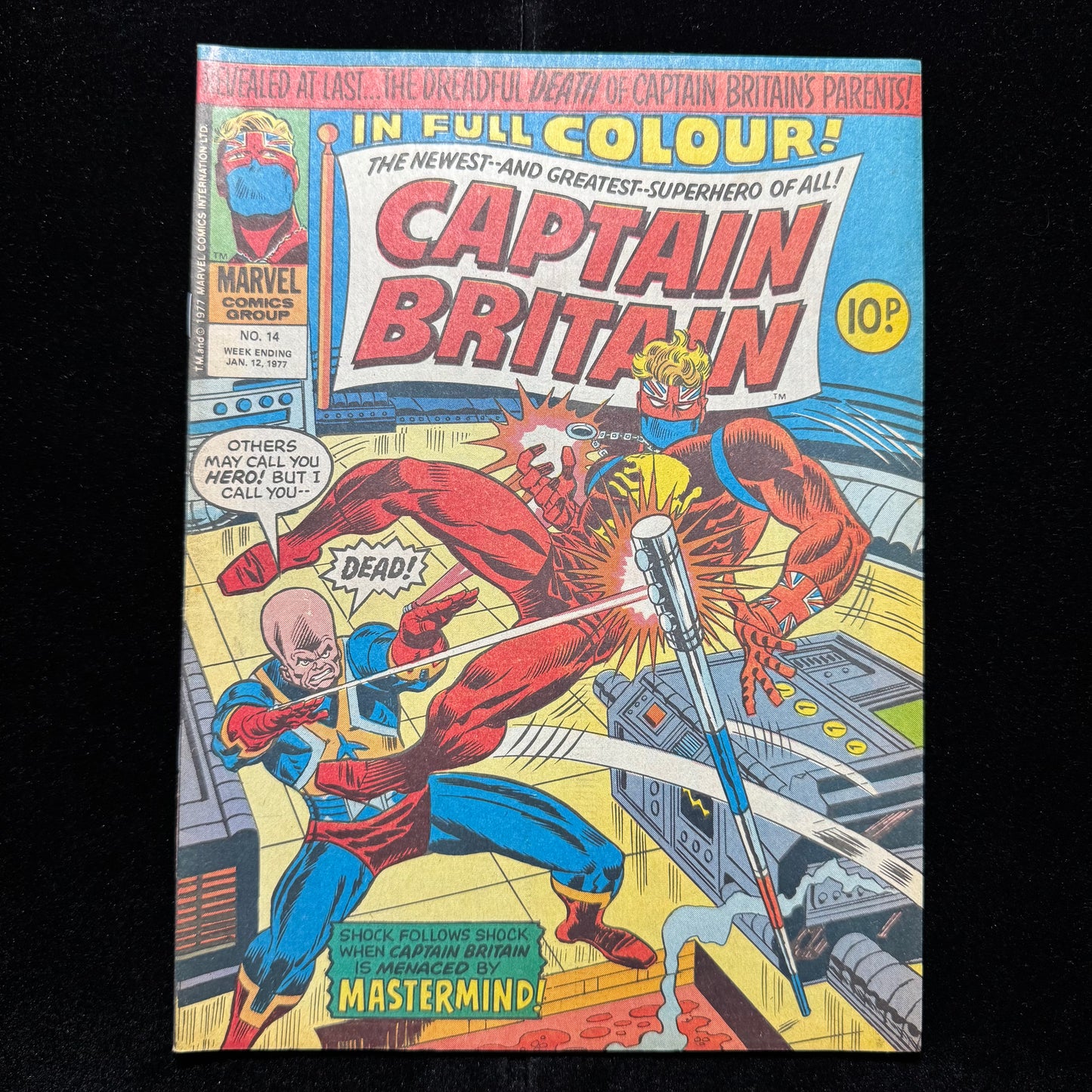 Captain Britain 14 - Bronze Age Marvel Comics 1977