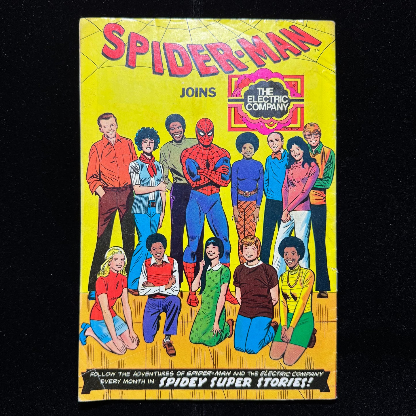 Spidey Super Stories 1 - Origin Of Spider-Man Retold - Bronze Age Marvel 1974