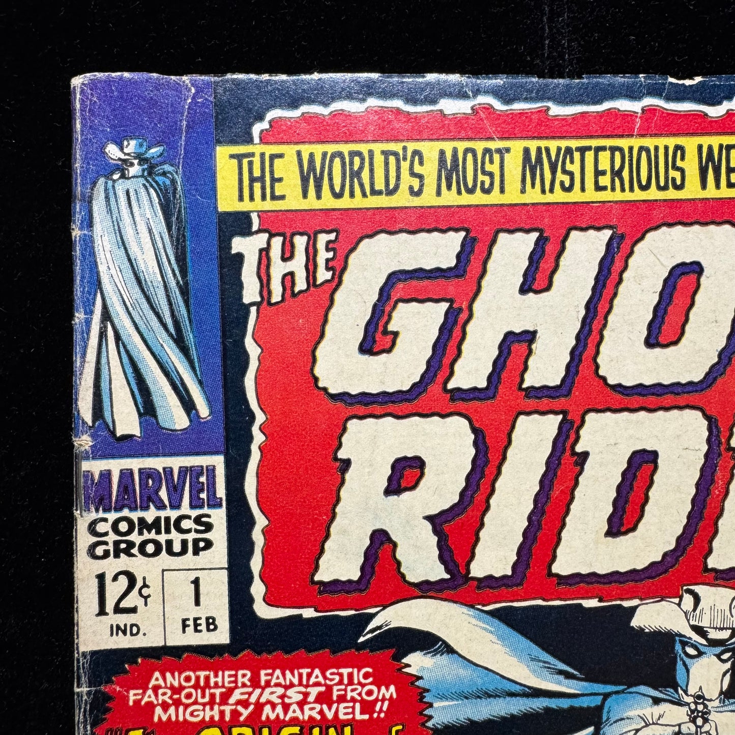 Ghost Rider 1 - 1st App Of Carter Slade Ghost Rider - Silver Age Marvel 1967
