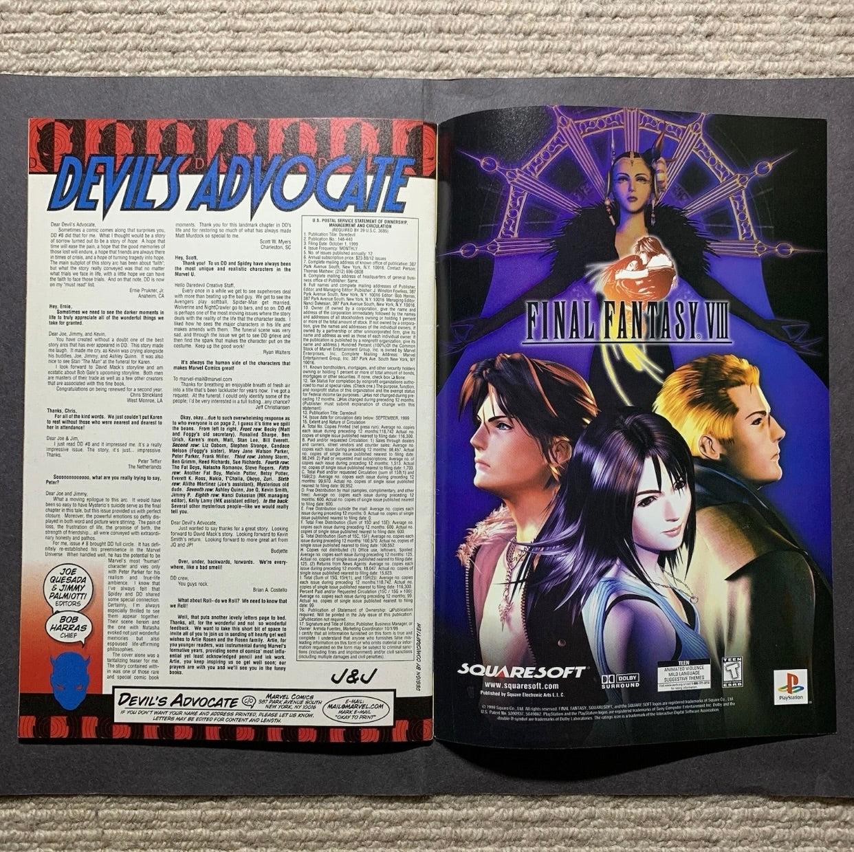 Daredevil 9/ Modern Age Marvel Comics 1999