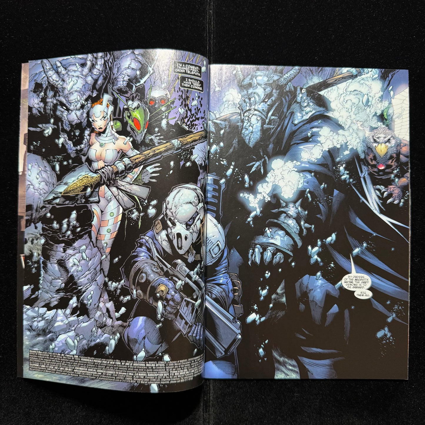 Uncanny X-Men 467 - 1st App Of Shir’ar Death Commandos - Modern Age Marvel 2006