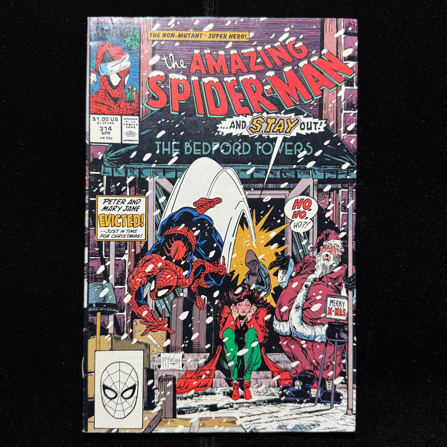 Amazing Spider-Man 314 - Art By Todd McFarlane- Copper Age Marvel Comics 1989