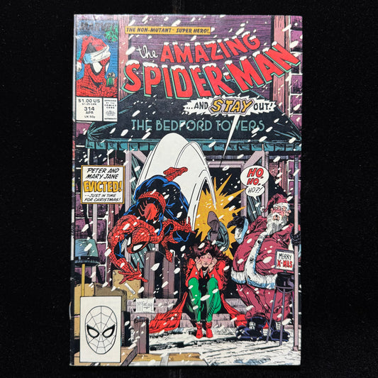 Amazing Spider-Man 314 - Art By Todd McFarlane- Copper Age Marvel Comics 1989