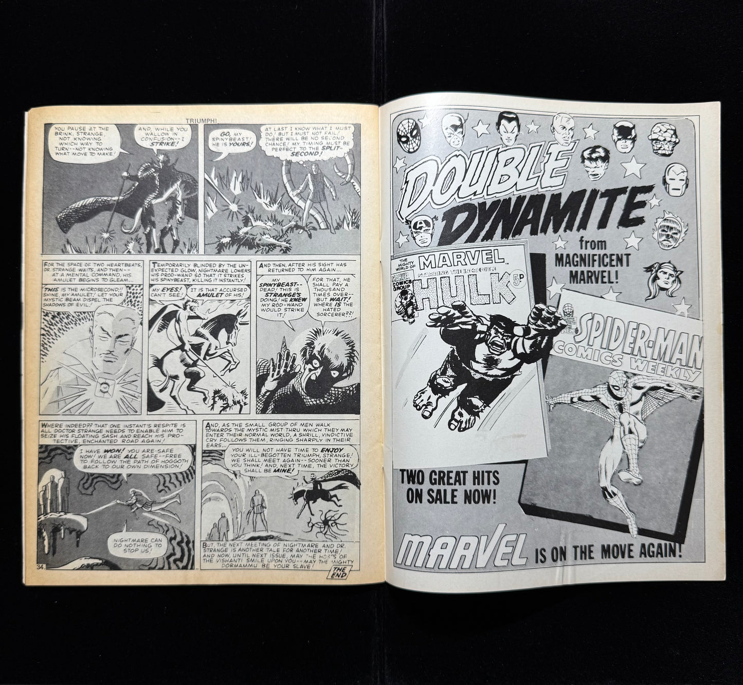 The Avengers 5 - Uk Reprint Of Avengers 8 1st App Kang - Bronze Age Marvel 1973