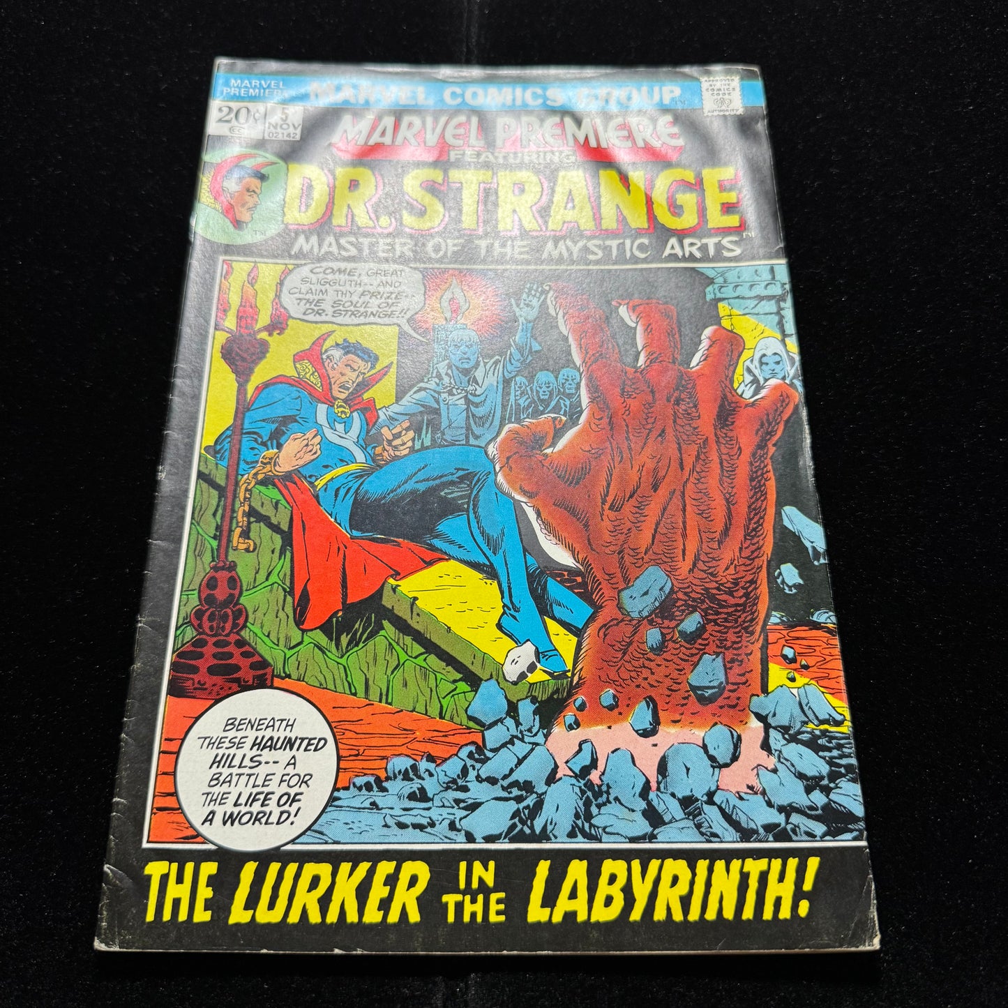 Marvel Premiere 5 - 1st Team App Of The Vishanti - Bronze Age Marvel Comics 1972