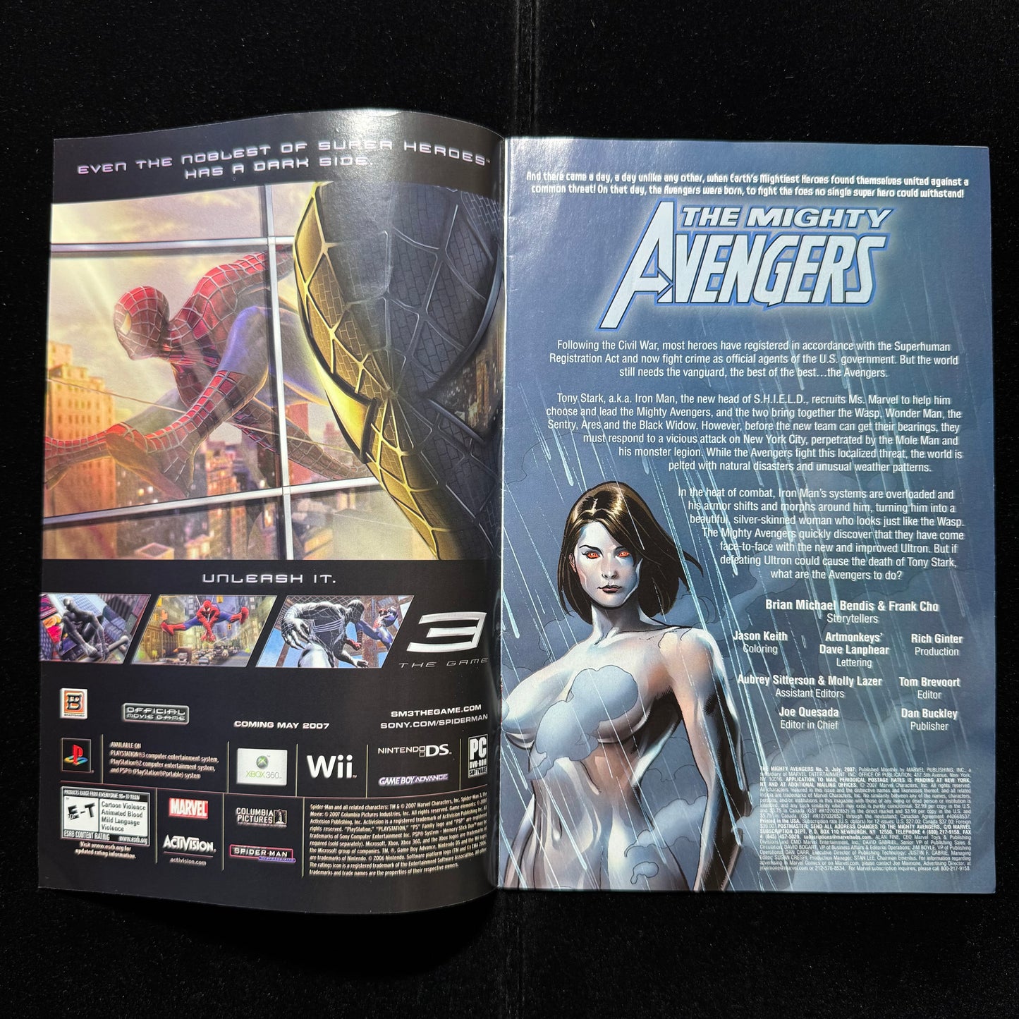 Mighty Avengers 3 - Modern Age Marvel Comics 2007