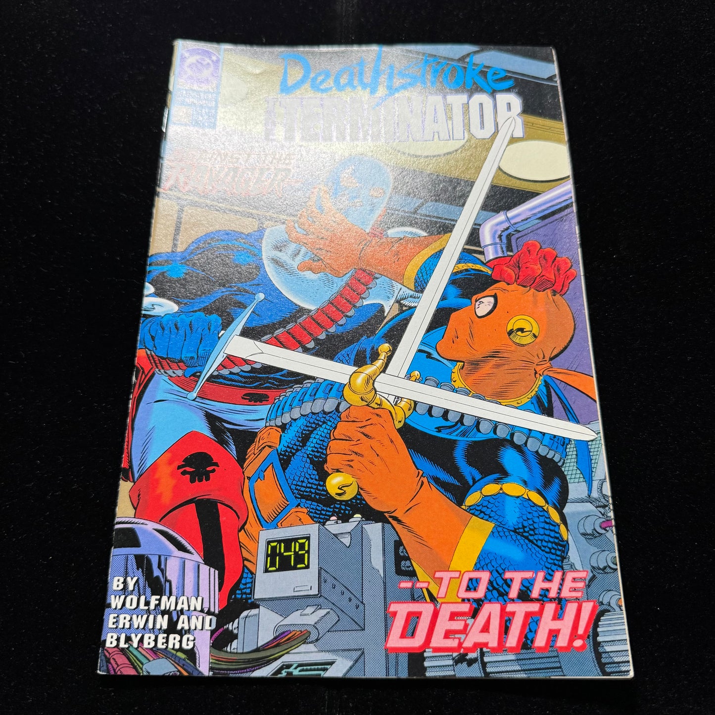 Deathstroke The Terminator 4 - Copper Age Dc Comics 1991
