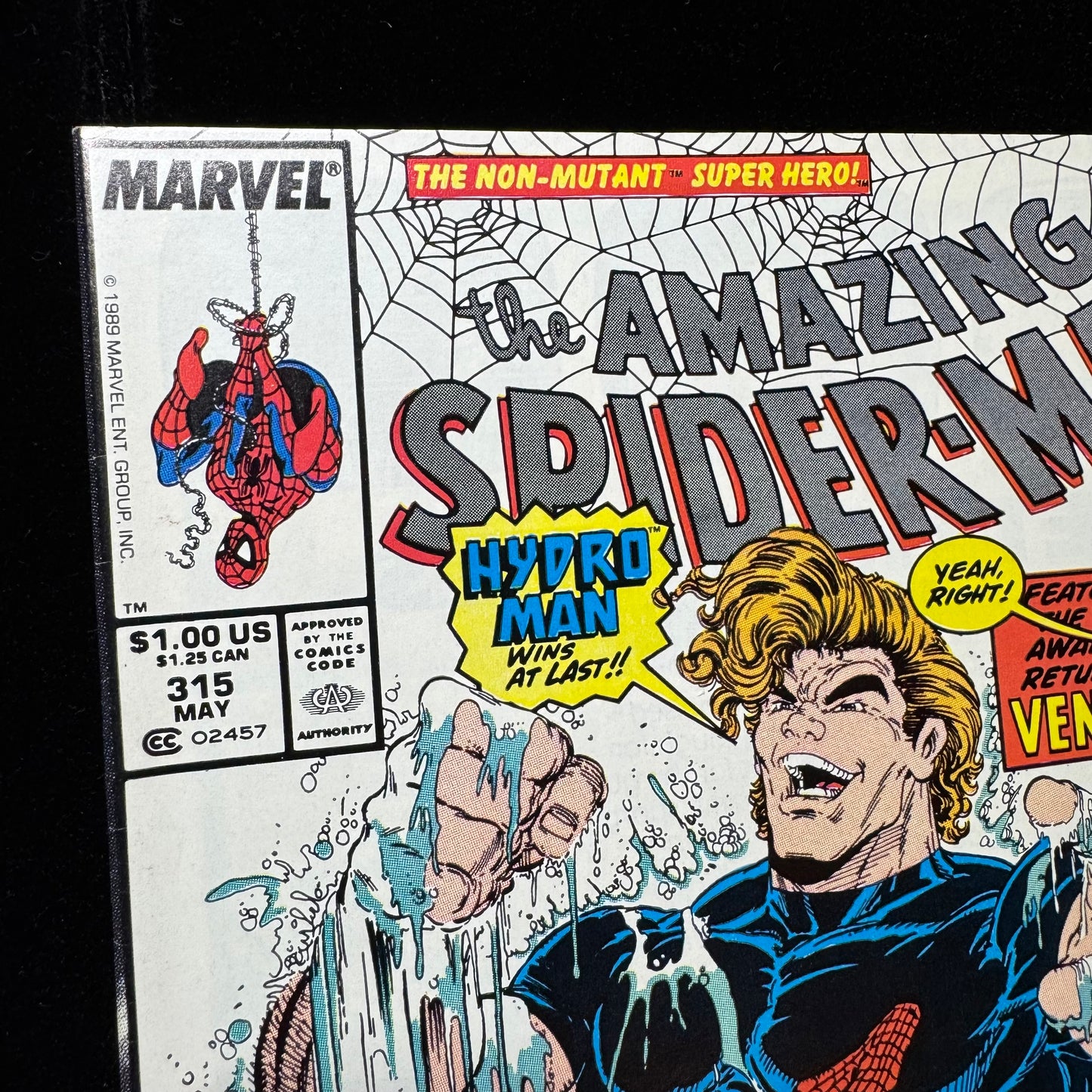 Amazing Spider-Man 315 - Newsstand Edition - 2nd Venom - Copper Age Marvel 1989