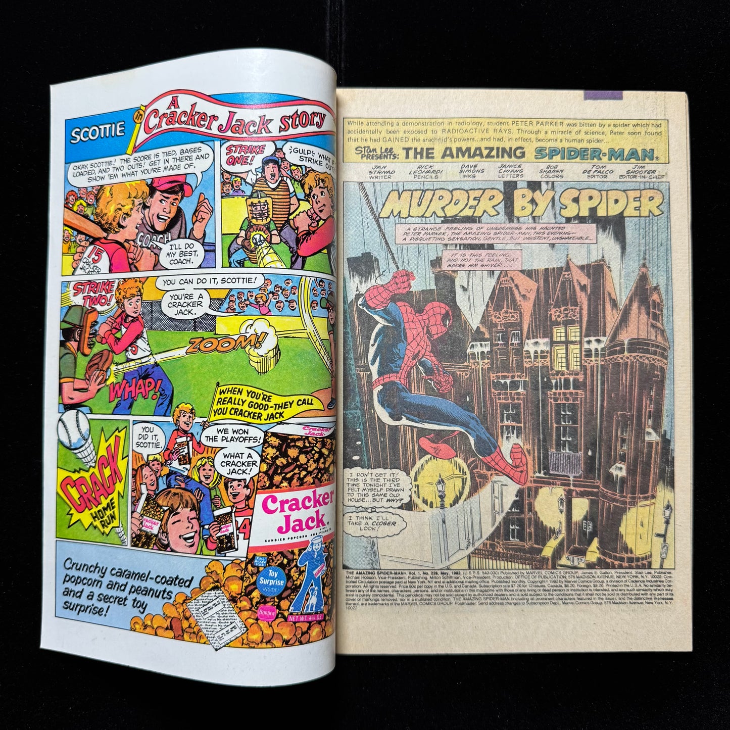 Amazing Spider-Man 228 - Bronze Age Marvel Comics 1982