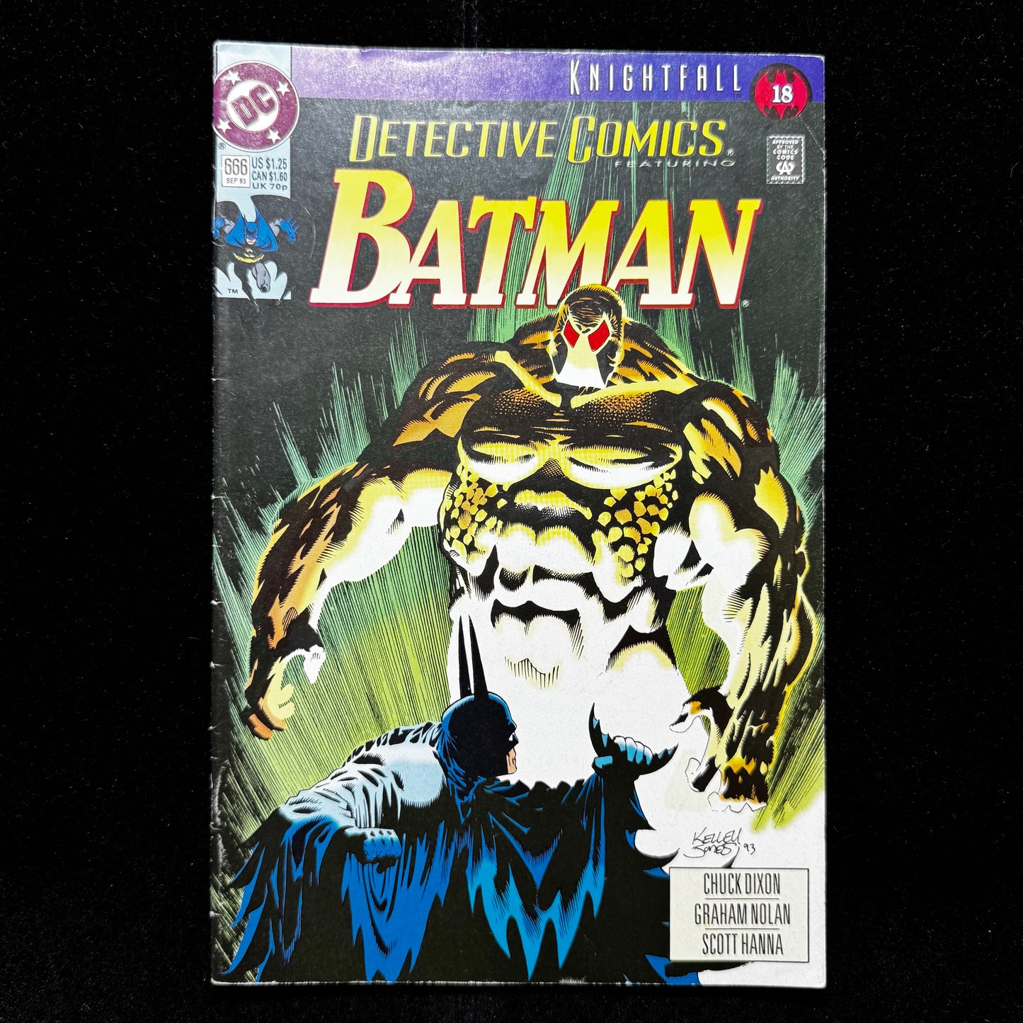 Detective Comics 666 - Knightfall Part 18 - Modern Age Dc Comics 1993
