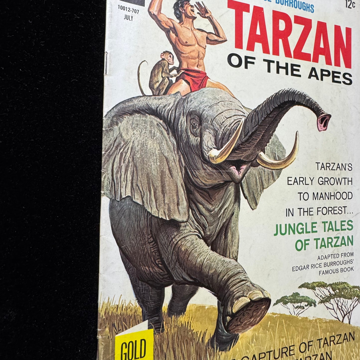 Tarzan Of The Apes 169 - Silver Age Dell Comics 1967