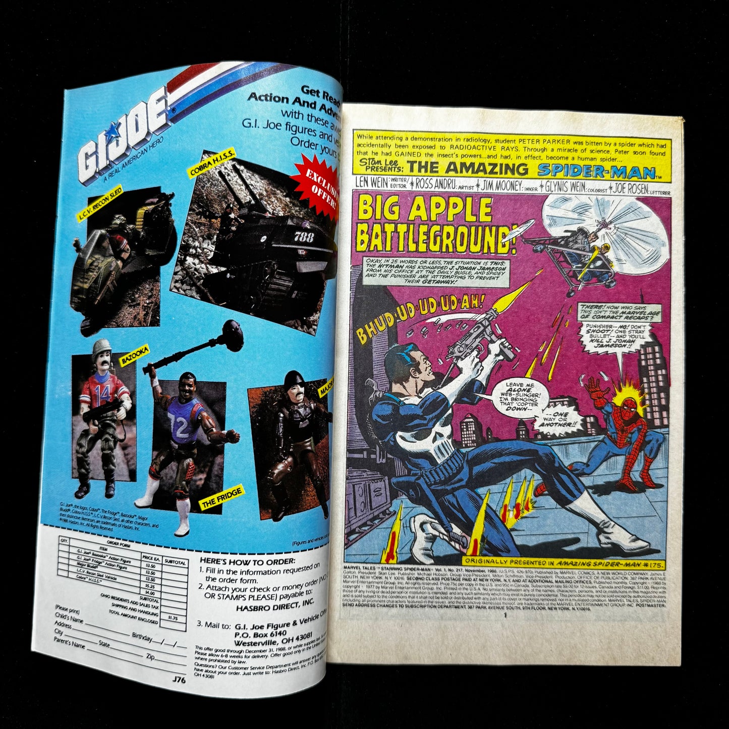 Marvel Tales 217 - Copper Age Marvel Comics 1988