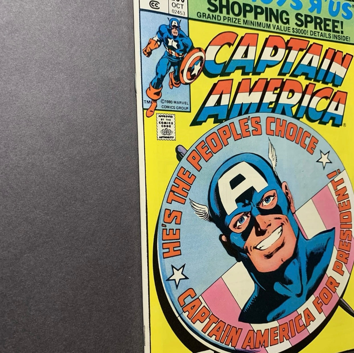 Captain America 250/ Bronze Age Marvel Comics 1980/ NM