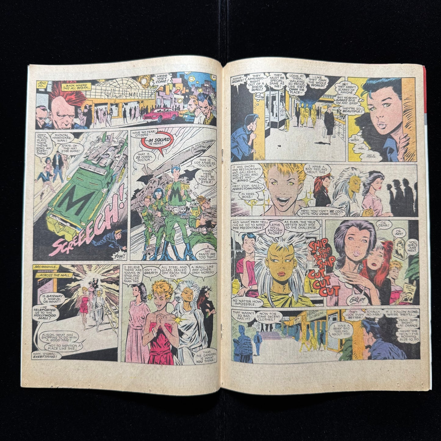 Uncanny X-Men 244 - 1st Appearance Of Jubilee - Copper Age Marvel Comics 1989