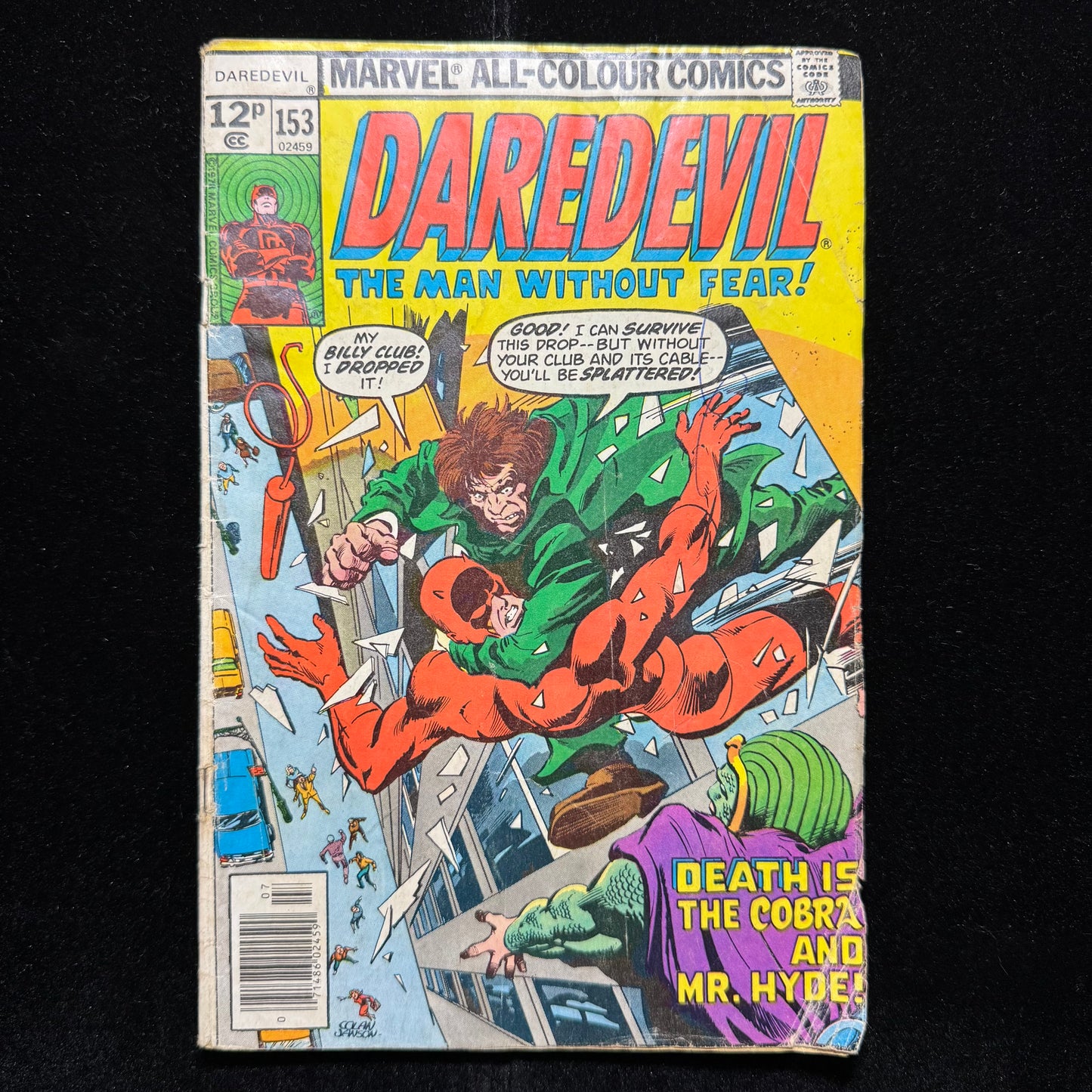 Daredevil 153 - 1st Appearance Of Ben Urich - Bronze Age Marvel Comics 1978