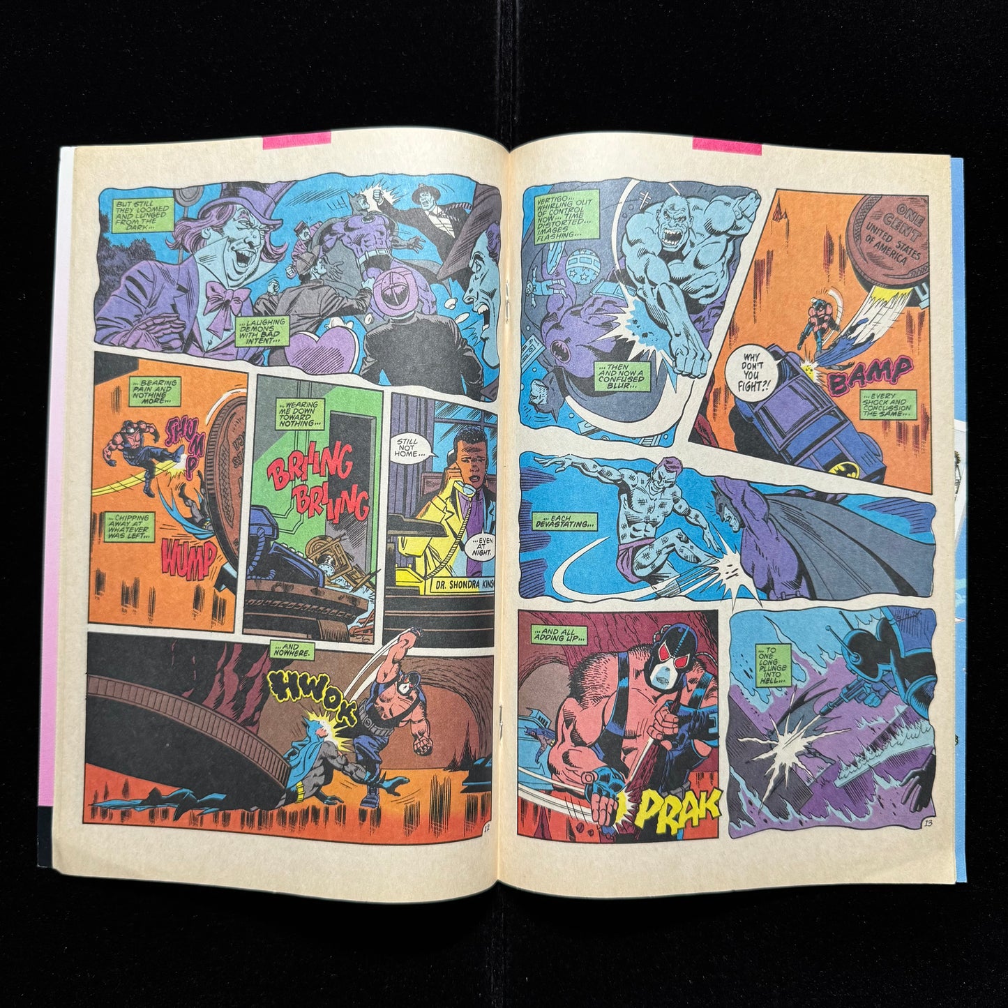 Batman 497 - Bane Breaks Batman’s Back - Variant - Modern Age Dc Comics 1993