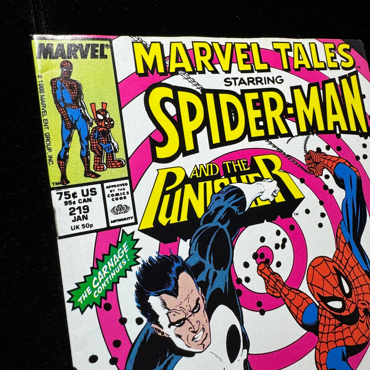 Marvel Tales 219 - Copper Age Marvel Comics 1989