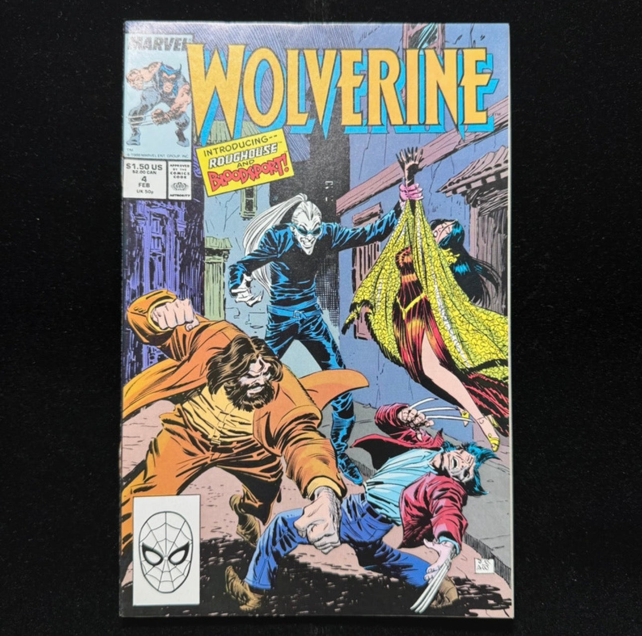 Wolverine 4 1989 and Wolverine 61 1992