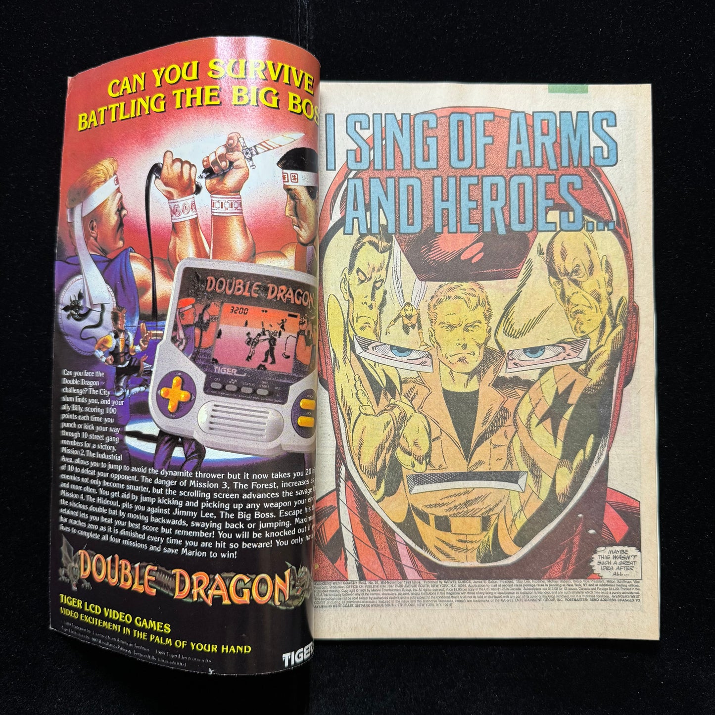 West Coast Avengers 51 - Origin Of Master Pandemonium - Copper Age Marvel 1989