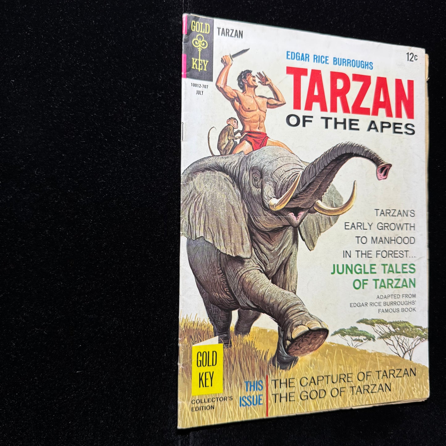 Tarzan Of The Apes 169 - Silver Age Dell Comics 1967