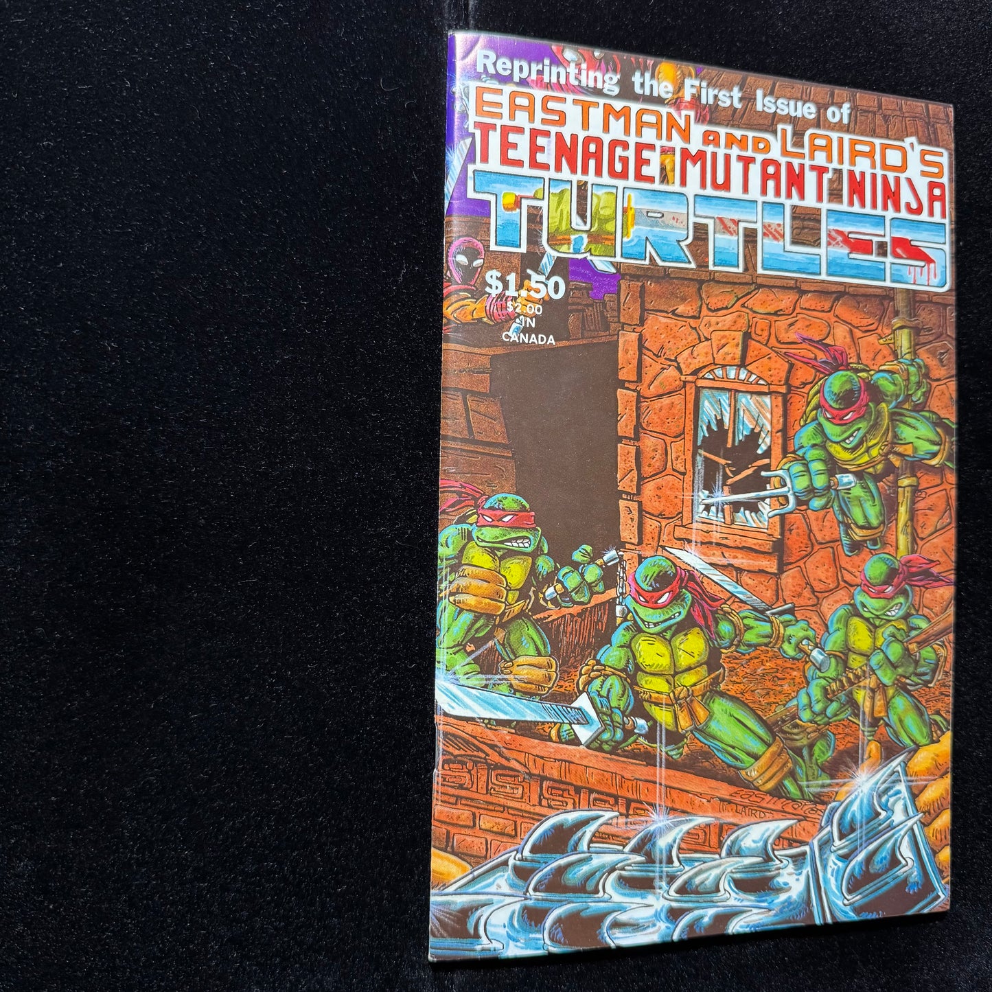 Teenage Mutant Ninja Turtles 1 - 4th Printing - Copper Age Mirage Comics 1985
