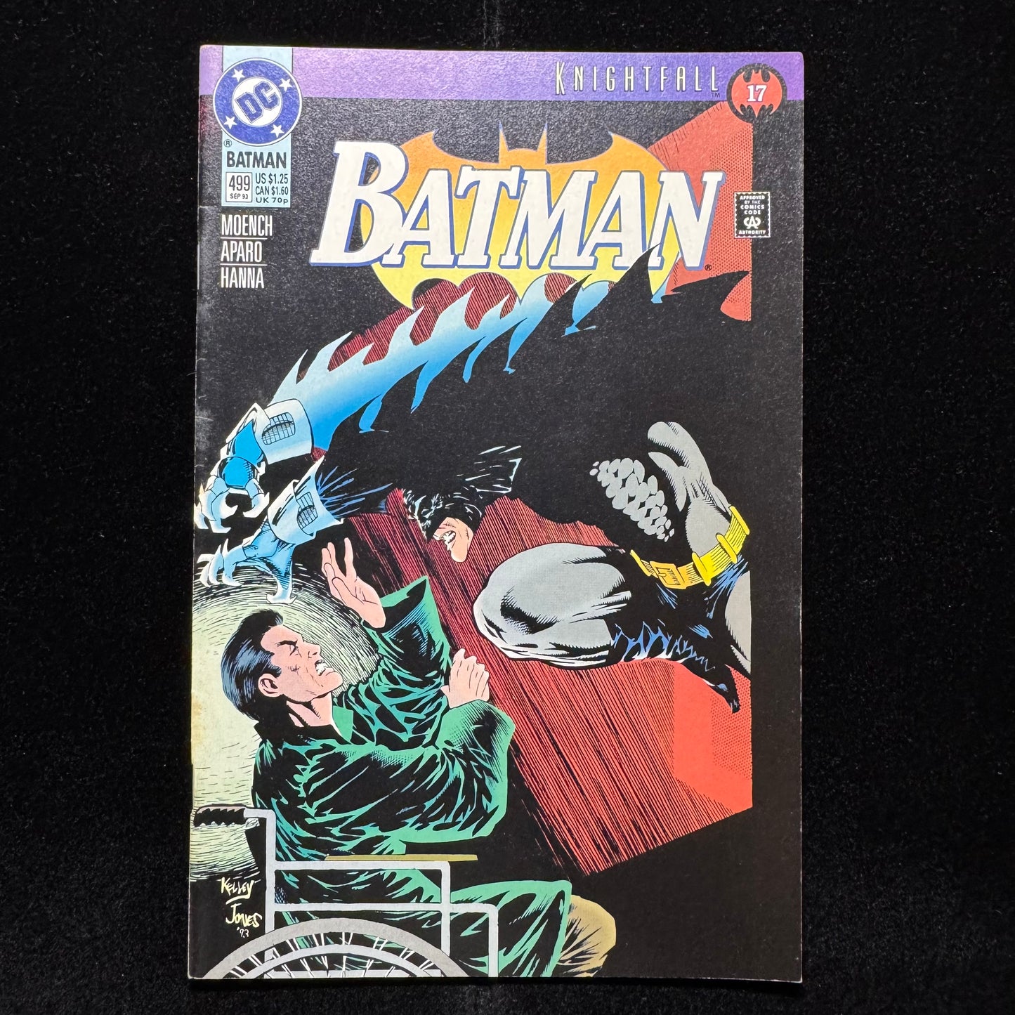 Batman 499 - Knightfall Part Seventeen - Modern She Dc Comics 1993